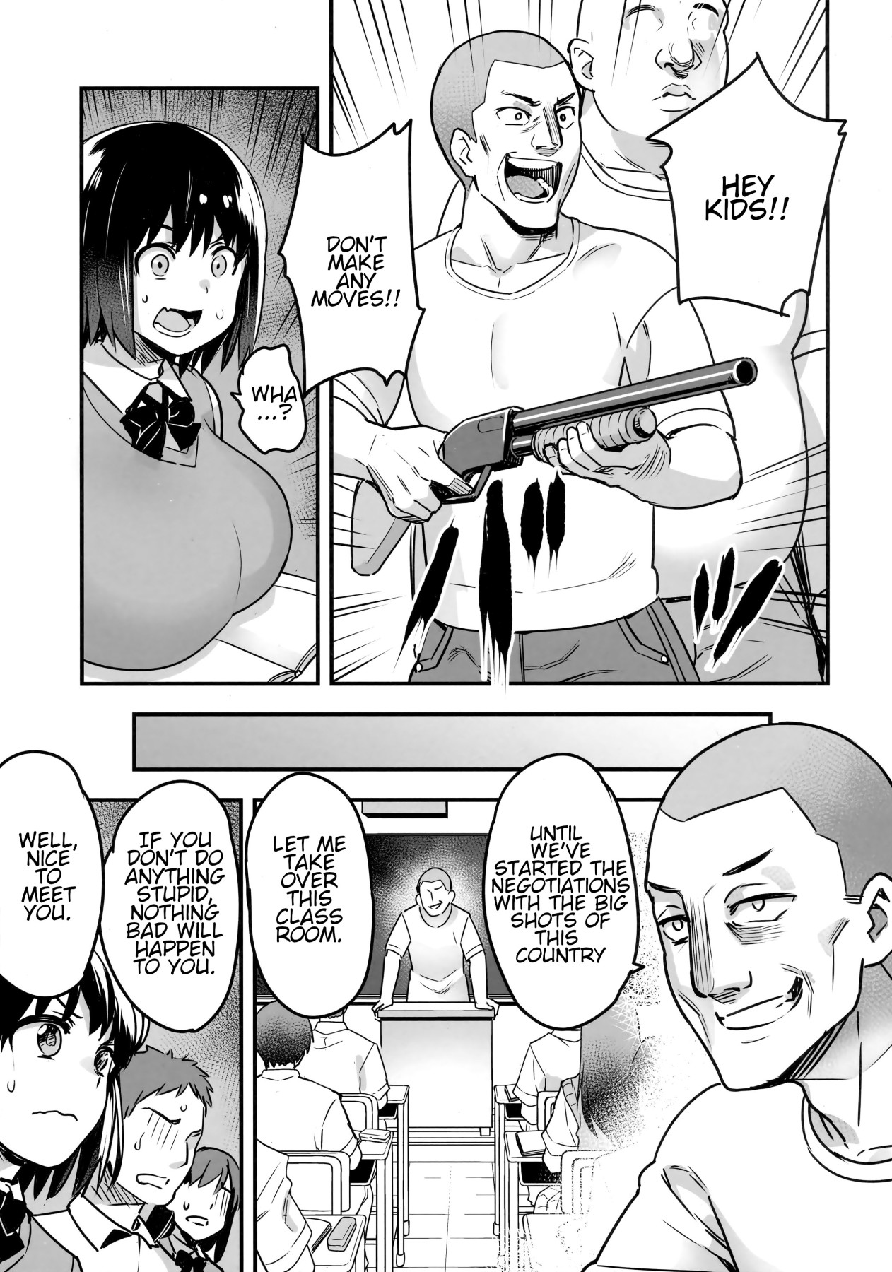 Hentai Manga Comic-The Class Rep Is Buck Naked-Read-7